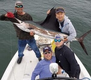 Captain Marty Starling with Sailfish