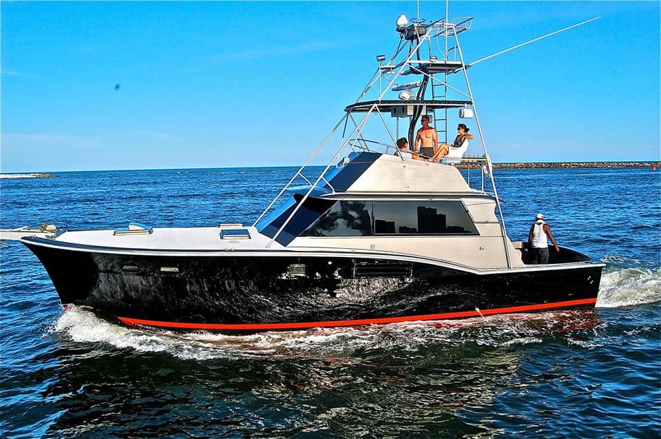 45' Hatteras aka "Black Hat" Offshore and Deep Sea Fishing